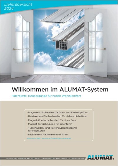 ALUMAT Lieferübersicht 2024