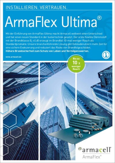 Armacell: ArmaFlex Ultima<sup>&reg;</sup>