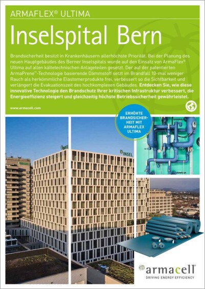 Armacell: Inselspital in Bern