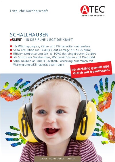 ATEC: eSILENT Schallhauben