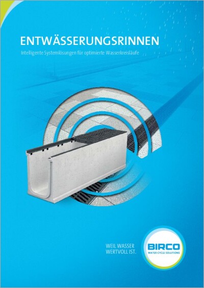 BIRCO: Entwässerungsrinnen