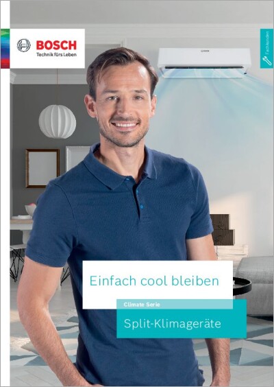 Split-Klimageräte von Bosch - Climate Serie