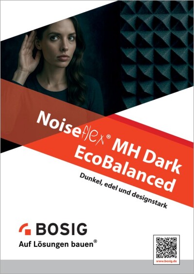 Noisefex® MH Dark EcoBalanced - stilvolle Schallabsorp&shy;tion