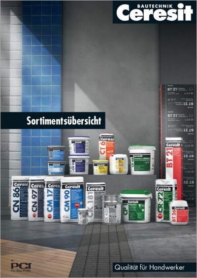 Ceresit Bautechnik: Sortimentsübersicht