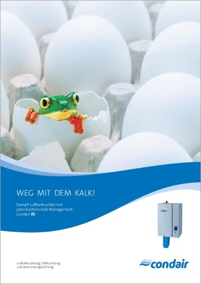 Condair RS: Dampf-Luftbefeuchter