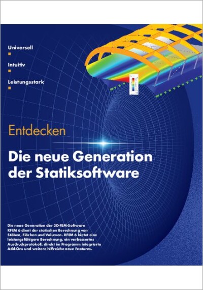 RFEM 6<br/>Die Statik-software