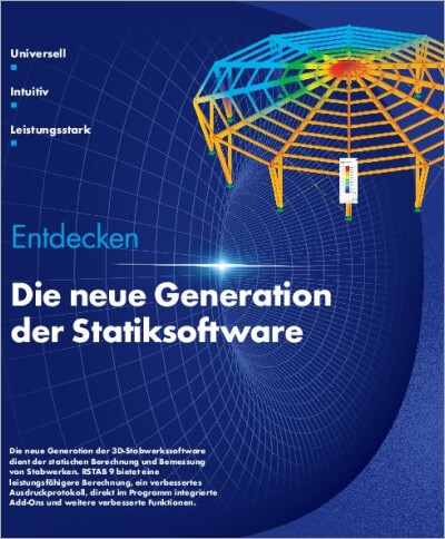 RSTAB 9 - Das räumliche Stabwerksprogramm 