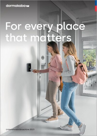 Dormakaba: Unternehmensbroschüre