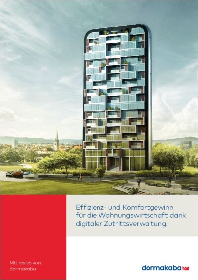 Dormakaba: Cloud-Lösung resivo 