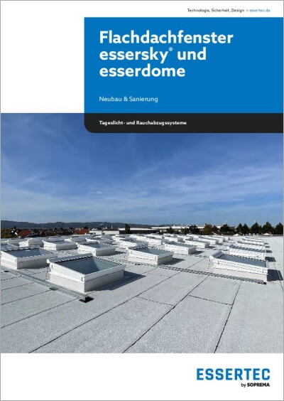 ESSERTEC - Flachdachfenster essersky und esserdome