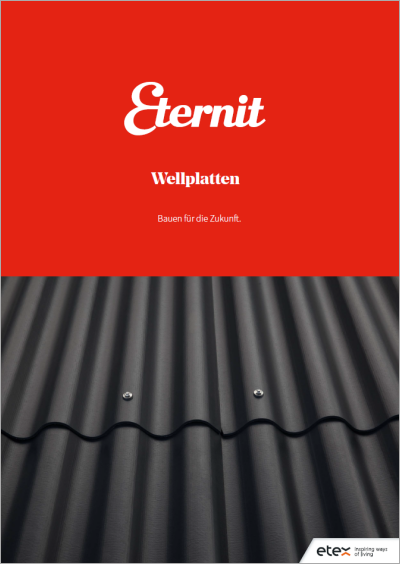 Broschüre Eternit Wellplatten