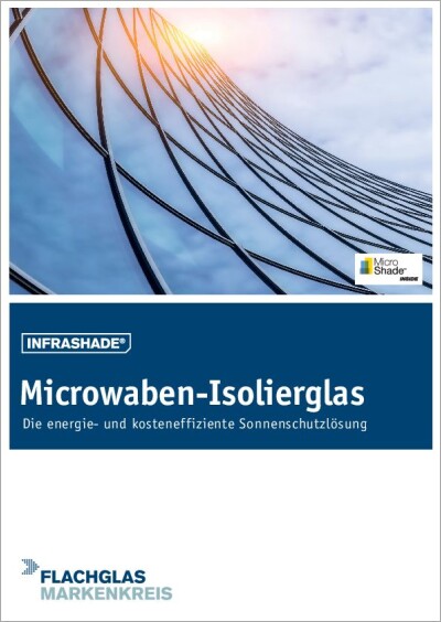 Flachglas MarkenKreis: INFRASHADE<sup>&reg;</sup>