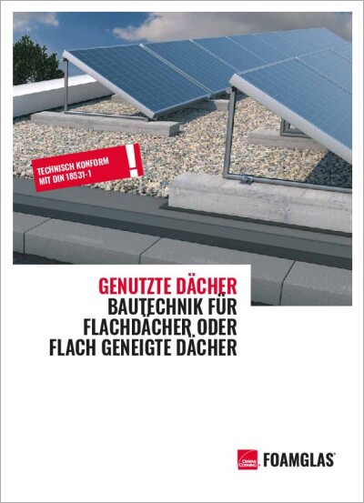 FOAMGLAS<sup>&reg;</sup> genutzte Dächer