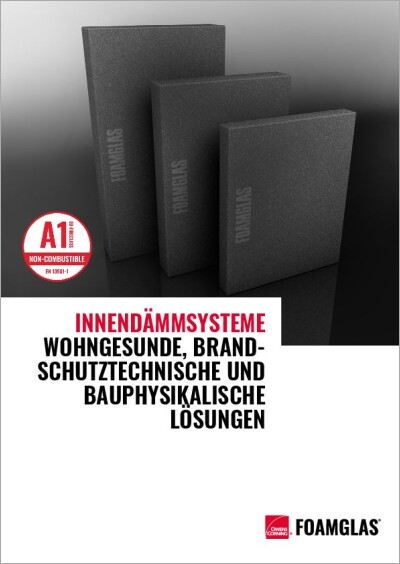 FOAMGLAS<sup>&reg;</sup> Innendämmsysteme