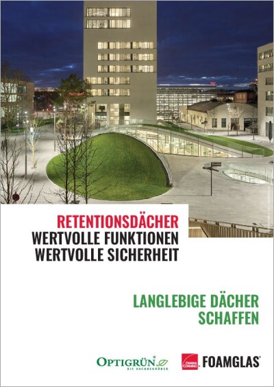 FOAMGLAS<sup>&reg;</sup> Retentionsdächer