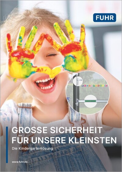 Prospekt Fluchttürverschlüsse für Kindergärten