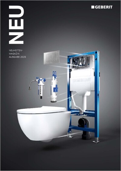 Geberit: Neuheiten-Magazin