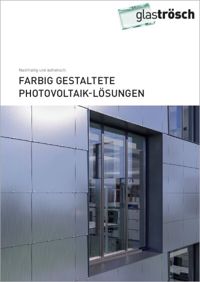 Farbig gestaltete Photovoltaik-Lösungen