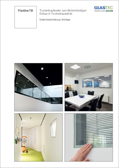 Broschüre: TR Trockenbaufenster Planline