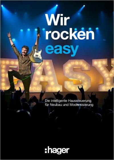 Hager Haussteuerung: easy - der Rockstar fürs Smart Home