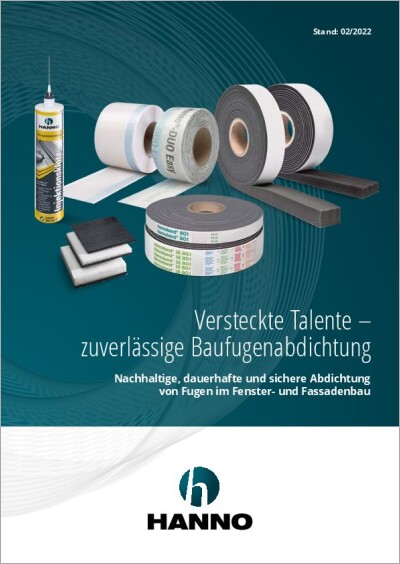 HANNO: Zuverlässige Baufugenabdichtung