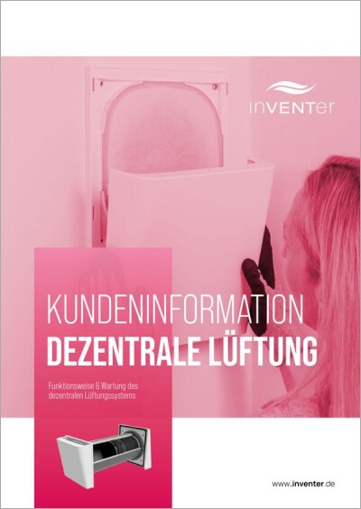 inVENTer Dezentrale Lüftung: Funktionsweise & Wartung 