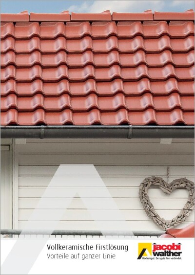 Vollkeramische Firstlösung 