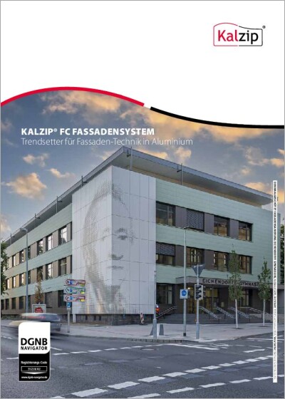 Kalzip FC Fassadensystem
