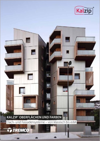 Kalzip<sup>&reg;</sup> Oberflächen und Farben