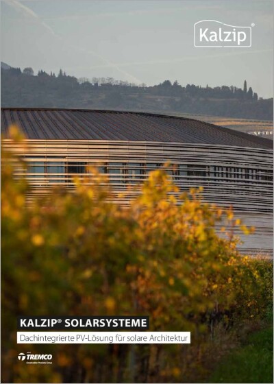 Kalzip<sup>&reg;</sup> Solarsysteme