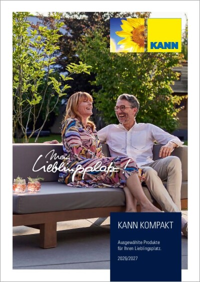 KANN KOMPAKT 2026 / 2027 Ausgewählte Produkte für Ihren Lieblingsplatz
