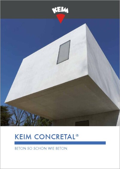 KEIM. Concretal Beton so schön wie Beton