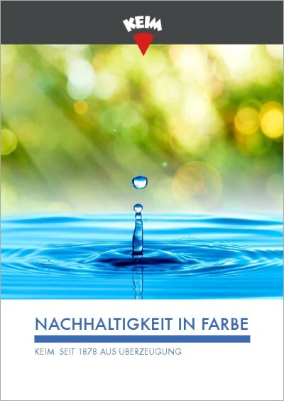 KEIM. Nachhaltigkeit in Farbe