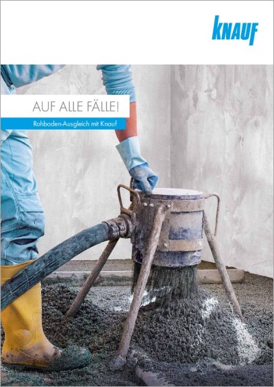 Rohboden-Ausgleich mit Knauf