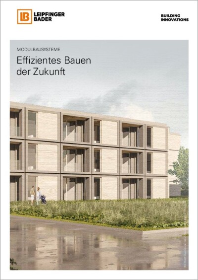 LEIPFINGER-BADER: Modulbaussysteme