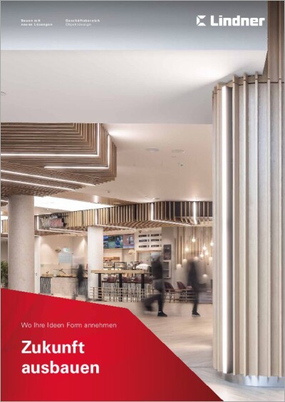 Lindner: Raumbildender Ausbau und Einrichtungen