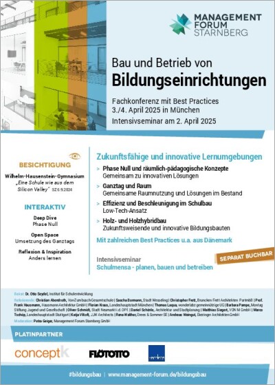Fachkonferenz 14./15. April 2026 in Starnberg