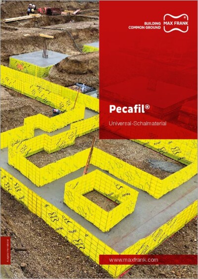 Pecafil<sup>&reg;</sup> Unversal-Schalmaterial