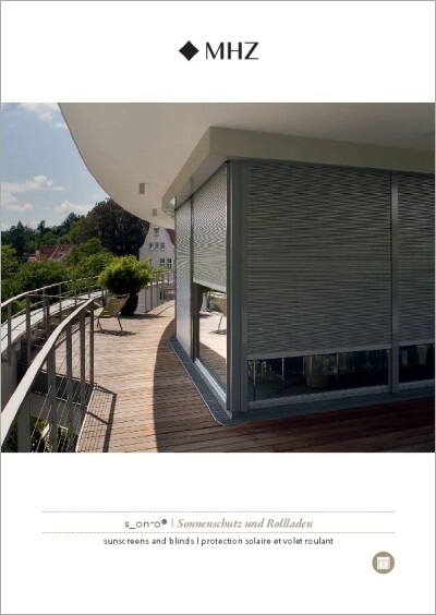 Sonnenschutz und Rollladen s_onro<sup>&reg;</sup>