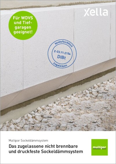 Multipor Sockeldämmplatte