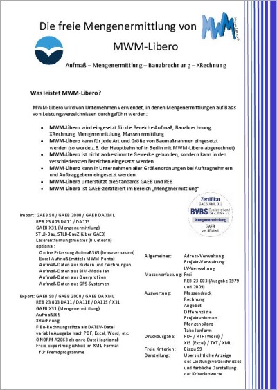 Flyer: MWM-LIBERO