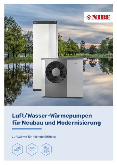 NIBE - Luft/Wasser-Wärmepumpen für Neubau + Modernisierung
