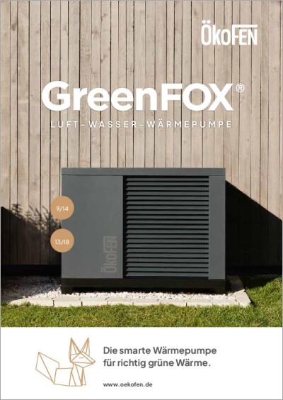 ÖkoFEN: GreenFOX<sup>&reg;</sup> Luft-Wasser-Wärmepumpe