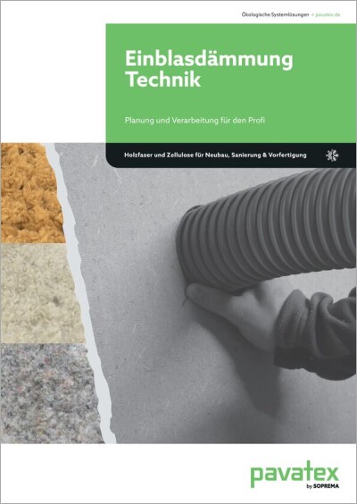 PAVATEX by SOPREMA Einblas-dämmung Technik