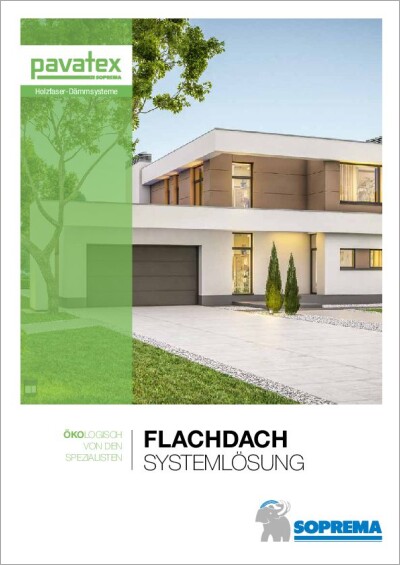 PAVATEX by Soprema | Flachdach Systemlösung