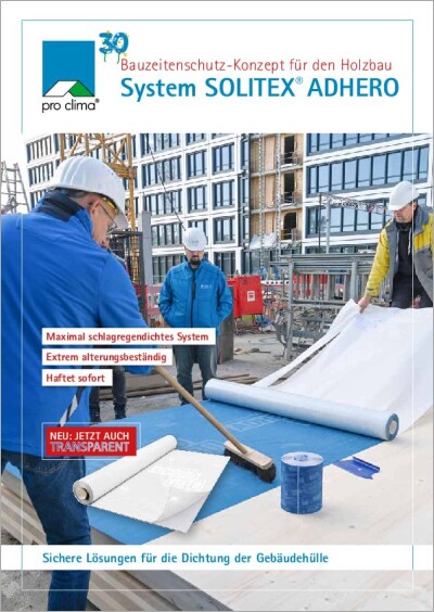 Broschüre: System SOLITEX<sup>&reg;</sup> ADHERO