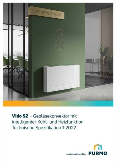 Vido S2 – Heizen und Kühlen in Niedrigtemperatursystemen