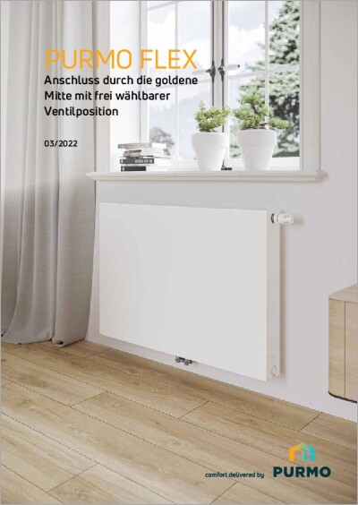 Purmo Flex - Maximale Flexibilität durch frei wählbare 