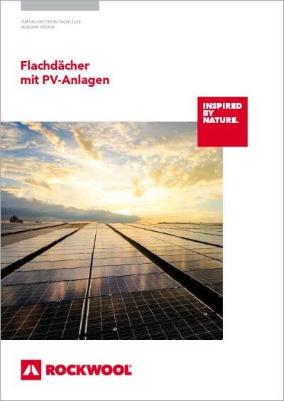 Flachdächer mit PV-Anlagen