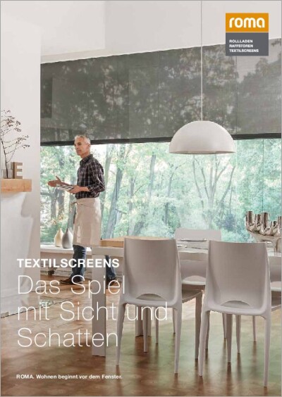 Produktkatalog Textilscreens